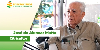 Homenageado aos 89 anos anos, José de Alencar Matta, compartilha sua trajetória na 51ª Expocitros e exalta os sonhos realizados