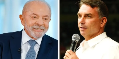 Vantagem de Flávio sobre Lula oscila 1 ponto para baixo a 45% a 44%, diz Quaest