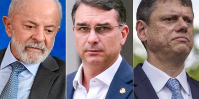 Paraná Pesquisas: Flávio e Tarcísio empatam com Lula em 2º turno