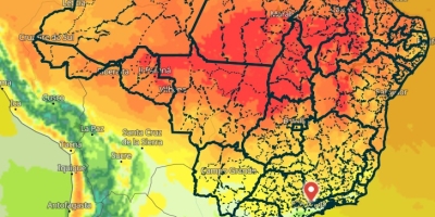 Frio intenso no Sul e calor escaldante no Norte marcam o início da semana no Brasil