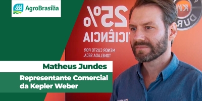 Kepler Weber leva tecnologia para secagem e seleção de sementes na AgroBrasília 2026