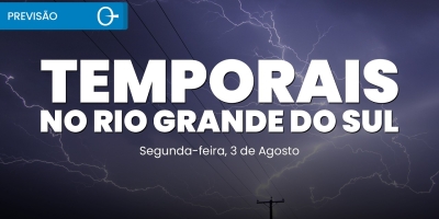 Chuva volta ao Sul e ar seco continua no Centro-Sul | Previsão do tempo 03/08/2026
