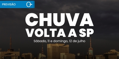 Frente fria muda o tempo em SP e temporais continuam no Sul | Previsão do Tempo 11 e 12/07/2026