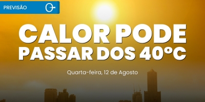 Temporais e granizo no Sul enquanto veranico aumenta o calor | Previsão do tempo 12/08/2026
