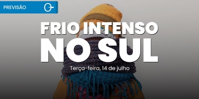 Frio continua no Sul e temporais voltam no fim da semana | Previsão do tempo 14/07/2026