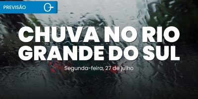 Chuva volta ao Rio Grande do Sul e tempo seco domina o Brasil | Previsão do tempo 27/07/2026