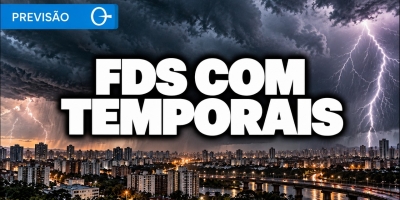 FERIADO PROLONGADO: alerta de temporais no Sul e Sudeste; calor chega aos 40°C no Brasil