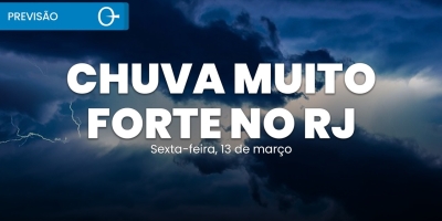 Chuva Forte Continua e Risco Aumenta na Serra Fluminense 13/03/2026