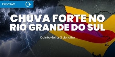 Previsão do tempo: chuva extrema no Sul e frente fria muda o tempo em SP 02/07/2026
