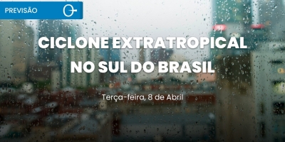 Previsão do tempo: frente fria avança e mantém alerta de chuva no Brasil 08/04/2026