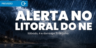 Previsão do tempo: frio continua no Sul e Nordeste entra em alerta para temporais 04 e 05/07/2026