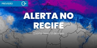 Previsão do tempo: frio continua no Sul e Recife entra em alerta para chuva forte 13/05/2026