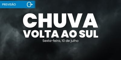 Previsão do tempo: frente fria muda o tempo no Sul e frio volta no fim do dia 10/07/2026