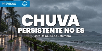 Chuva persiste em RJ, ES e norte de MG nesta quinta-feira
