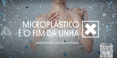 Movimento "Microplástico é o Fim da Linha" coloca em debate as fibras que vestimos