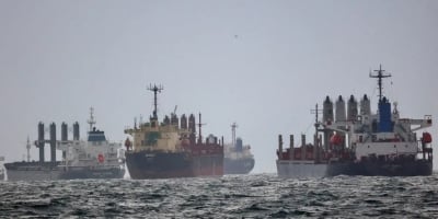 Ucrânia recorre a rotas alternativas de exportação de grãos enquanto Rússia bloqueia portos