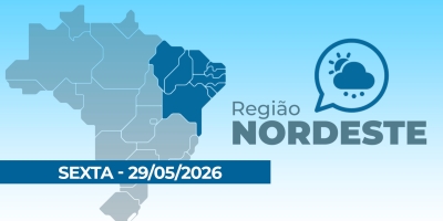 Litoral segue com chuva enquanto interior enfrenta calor e ar seco