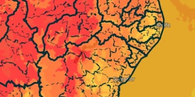 Nordeste entra em alerta para calor extremo e falta de chuva nas áreas agrícolas