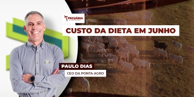 Colheita da safrinha alivia custo da dieta do confinamento no Centro-Oeste; no Sudeste, o custo segue pressionado