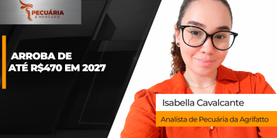 Arroba de R$400 até o final do ano e para 2027 potencial de chegar aos R$470, projeta Agrifatto