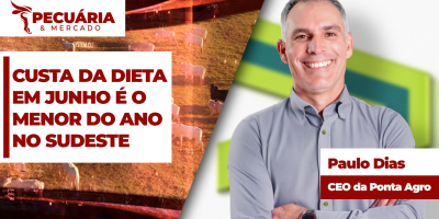 Centro- Oeste melhora estratégias na dieta e reduz em 10% custo da arroba produzida em Confinamento