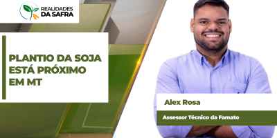 Produtores irrigados do Mato Grosso devem começar plantio da soja 26/27 logo após o término do vazio sanitário em 6 de setembro