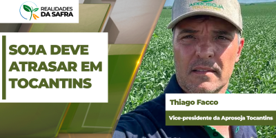 Tocantins espera período sem chuvas justamente durante a janela ideal de plantio da soja 2026/27