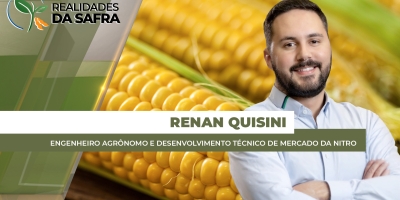 ENTREVISTA REALIDADES DA SAFRA COM - Renan Quisini - Engenheiro Agrônomo e Desenvolvimento Técnico de Mercado da Nitro