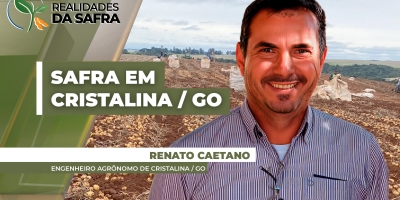 Produtividade em Cristalina / GO pode ser afetada pela seca na região