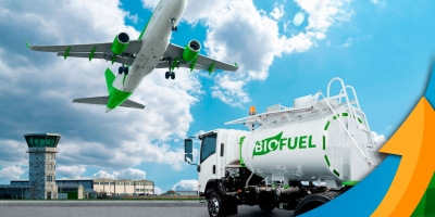 Vibra inicia oferta de SAF para aviação comercial no Brasil, com 2 voos diários na Bahia