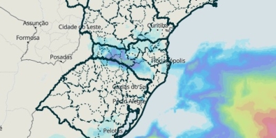 Ciclone avança pelo Sul e mantém alerta para chuva forte e temporais