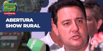 Abertura oficial do Show Rural da Coopavel destaca investimentos no agro paranaense