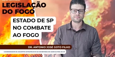 Secretaria de Agricultura de SP atua junto do produtor para garantir proteção e segurança jurídica no manejo do fogo