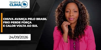 Chuva se espalha pelo Brasil, mas frio perde força e calor retorna ao Sul