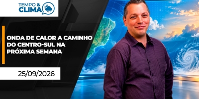 Onda de calor se estabelece no Centro-Sul a partir do final de semana