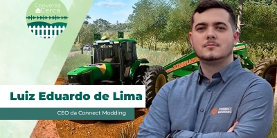 CONVERSA DE CERCA # Farming Simulator, maior simulador agrícola do mundo, recebe atualização com máquinas agrícolas brasileiras
