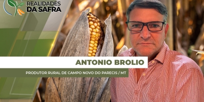 ENTREVISTA REALIDADES DA SAFRA COM - Antonio Brolio Produtor Rural de Campo Novo do Parecis / MT