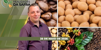 Expectativa de safra de grãos recorde no Paraguai e início da colheita do café brasileiro