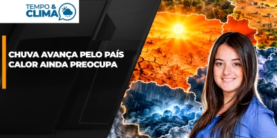 Semana começa com chuva em várias regiões, mas calor e tempo seco persistem em parte do país