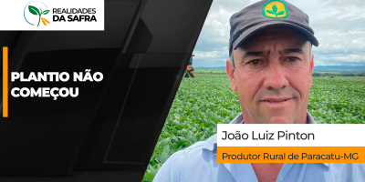 Plantio da soja ainda não começou nas áreas de sequeiro em Paracatu/MG