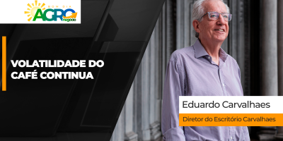 Mercado de café mantém forte volatilidade entre incertezas climáticas e cautela do produtor