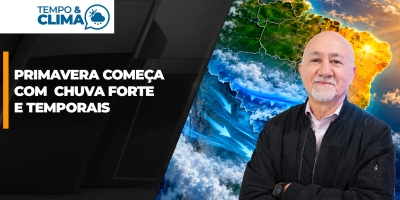 Primavera começa com temporais, chuva forte e virada no tempo no Centro-Sul