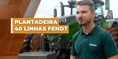 Fendt apresenta nova plantadeira de 40 linhas com tanques de sementes e fertilizantes otimizados