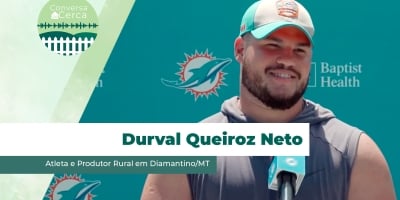 Conversa de Cerca #184 - Do campo para o field – conheça a história de Duzão, o produtor rural brasileiro que jogou futebol americano na NFL
