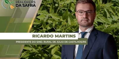 Júlio de Castilhos/RS já plantou 90% da área de soja 25/26