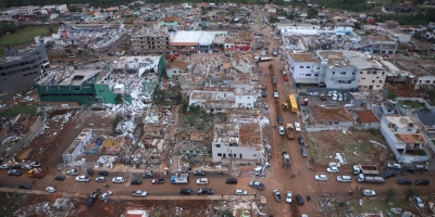 Simepar confirma três tornados na sexta com ventos de até 330 km/h e há outras suspeitas em análise
