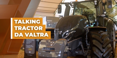 Talking Tractor, da Valtra, interage com o produtor por texto e voz