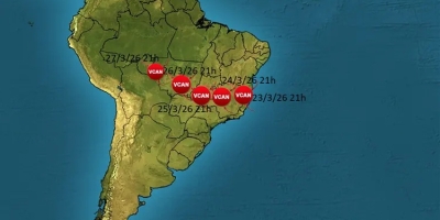 Climatempo: Chuva aumenta no Sudeste e no Centro-Oeste