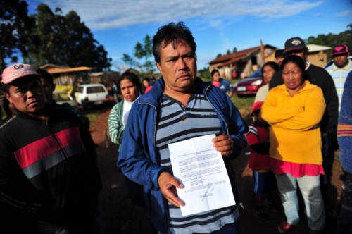 Cacique Deoclides de Paula culpou o ministro da Justiça pelo problema - Foto: Agência RBS