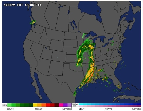 EUA Radar 14.10.2014 - AccuWeather
